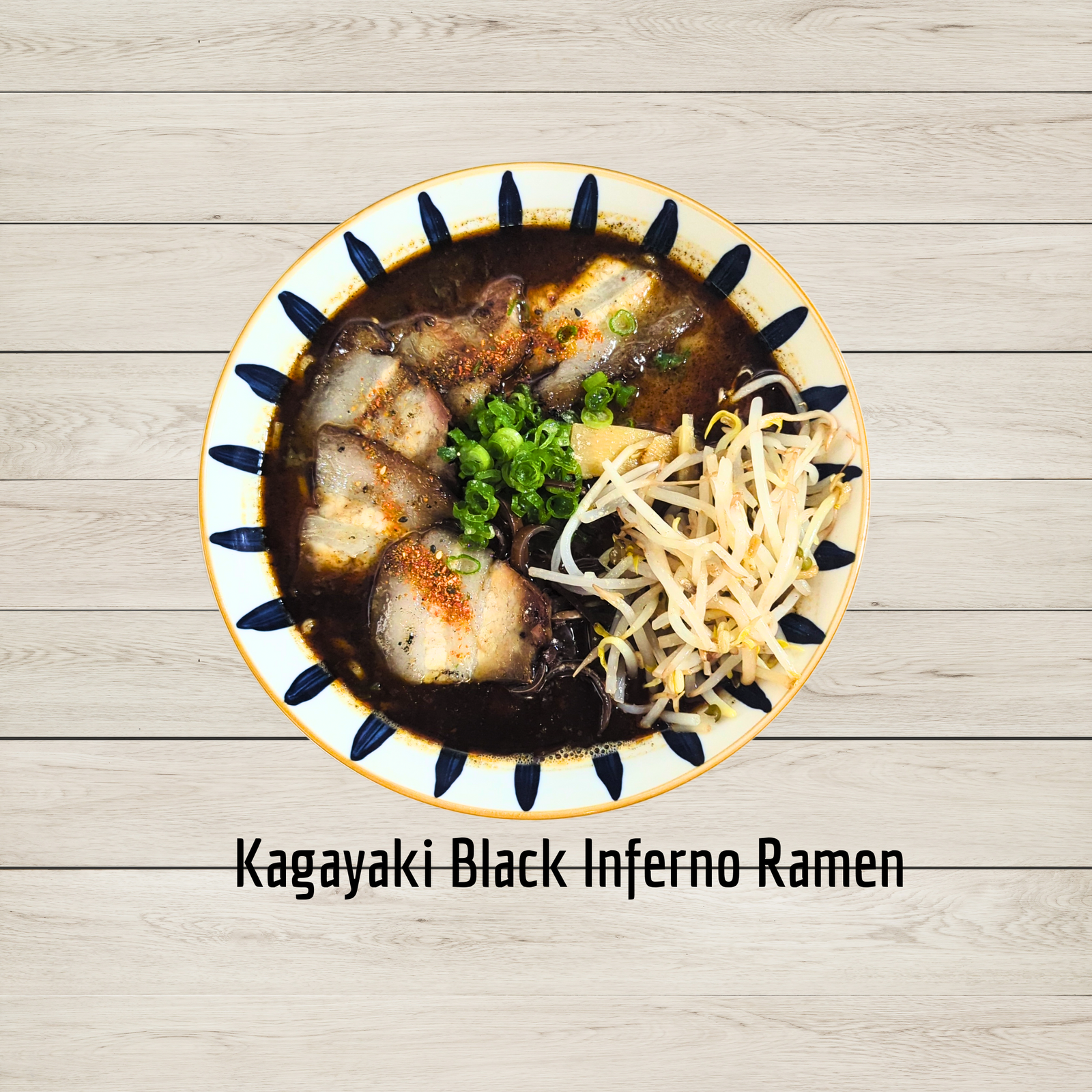 Kagayaki Black Inferno Ramen