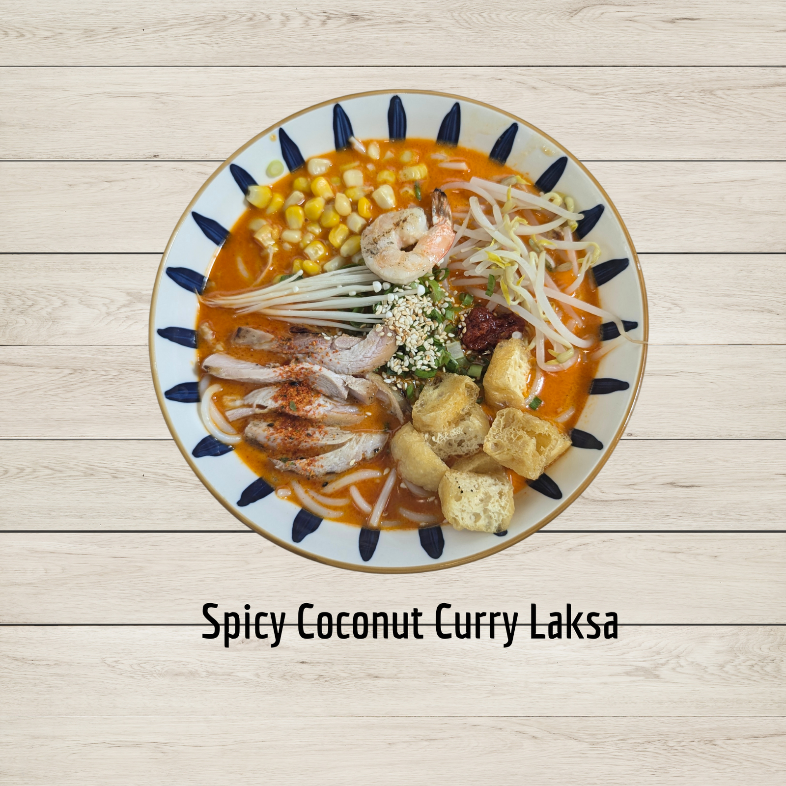 Spicy Chicken Curry Laksa