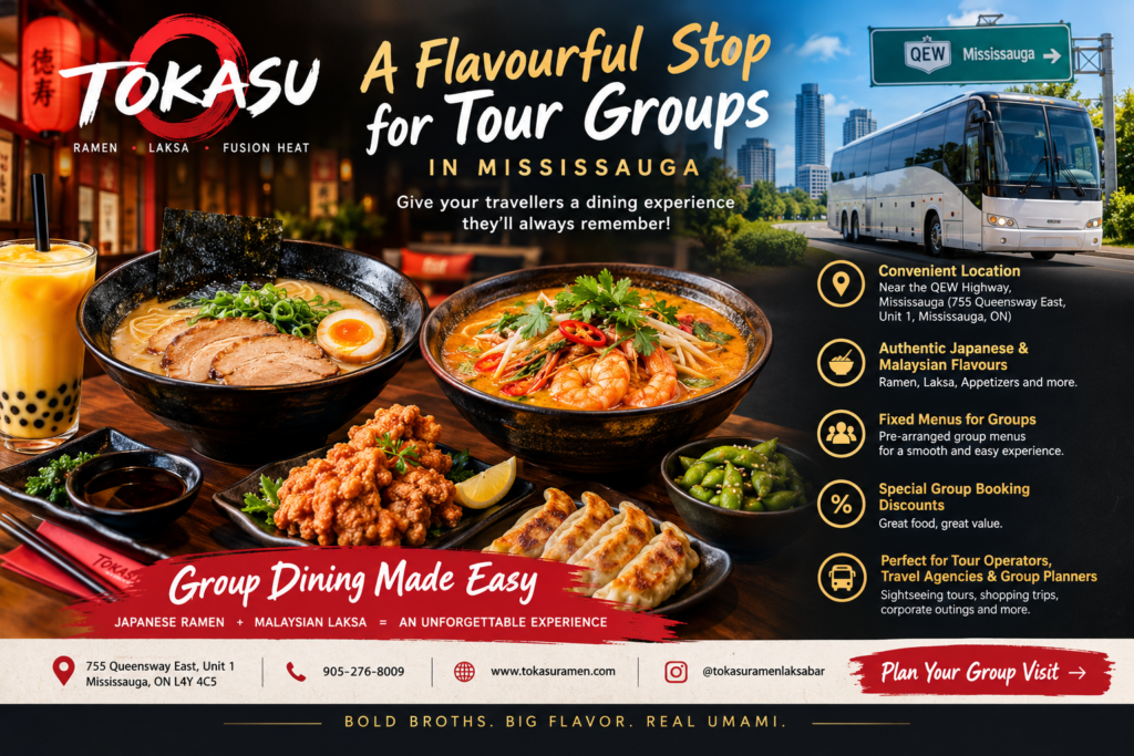 Tour Group looking for Lunch or Dinner